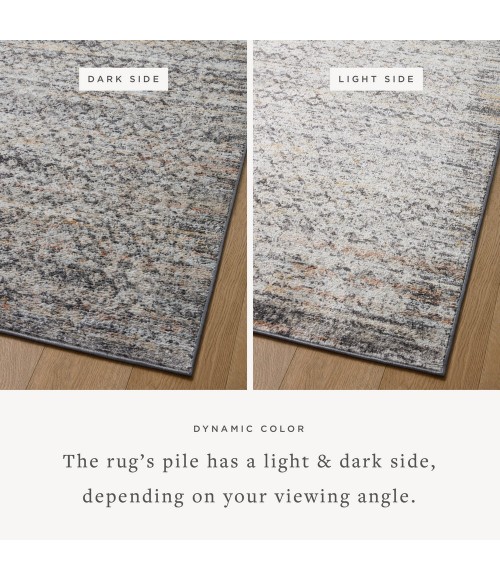 Loloi II Monroe Grey / Multi 2'-6" x 5'-9" Accent Rug