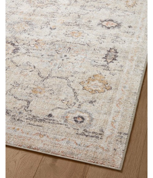 Loloi II Monroe Natural / Multi 5'-3" x 7'-9" Area Rug