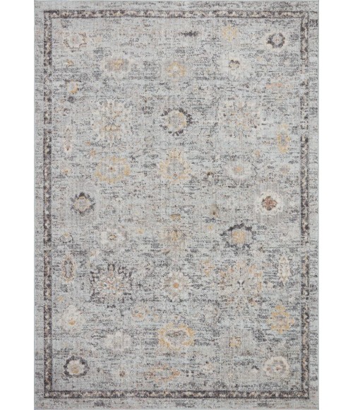 Loloi II Monroe Sky / Gold 5'-3" x 7'-9" Area Rug