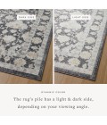 Loloi II Monroe Charcoal / Natural 7'-10" x 10' Area Rug