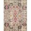 Loloi Nadia NN-01 IVORY / MULTI Area Rug 18 in. X 18 in. Sample