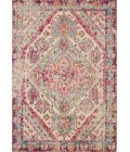 Loloi Nadia Aqua / Pink NN-03 8 ft. X 8 ft. Round Rug