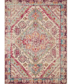 Loloi Nadia NN-03 AQUA / PINK Area Rug 3 ft. 0 in. X 5 ft. 0 in. Rectangle