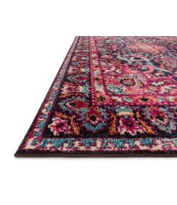 Loloi Nadia NN-06 MIDNIGHT / PINK Area Rug 10 ft. 0 in. X 14 ft. 0 in. Rectangle