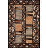 Loloi Nala NAL-07 WALNUT / MULTI Area Rug 18 in. X 18 in. Sample