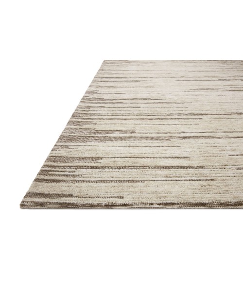 Neda Area Rug Loloi II Neda NED-01 Taupe / Stone 2'-3" x 3'-9" Area Rug