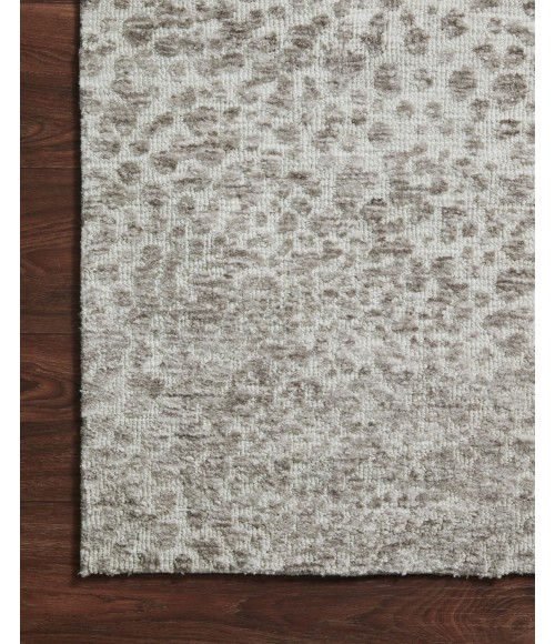 Loloi II Neda NED-02 Silver / Ivory 7'-9" x 9'-9" Area Rug