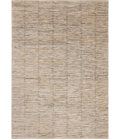 Loloi Nellie Beige / Fog NEL-01 2ft.-6in. X 7ft.-6in. Rect. Rug