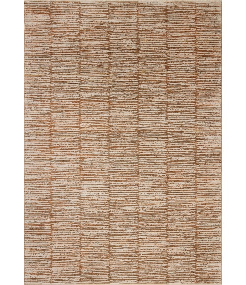 Loloi Nellie Terracotta / Ivory NEL-01 2ft.-6in. X 7ft.-6in. Rect. Rug