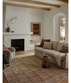 Loloi Nellie Terracotta / Ivory NEL-01 2ft.-6in. X 7ft.-6in. Rect. Rug