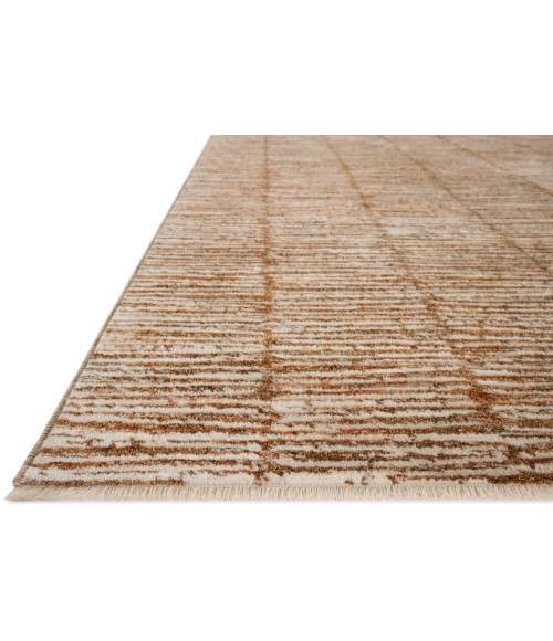 Loloi Nellie Terracotta / Ivory NEL-01 2ft.-6in. X 7ft.-6in. Rect. Rug