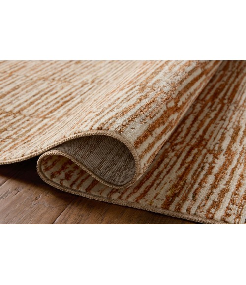 Loloi Nellie Terracotta / Ivory NEL-01 2ft.-6in. X 7ft.-6in. Rect. Rug