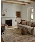 Loloi Nellie Ivory / Pebble NEL-04 18in. X 18in. Sample Rect. Rug