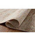 Loloi Nellie Ivory / Pebble NEL-04 18in. X 18in. Sample Rect. Rug
