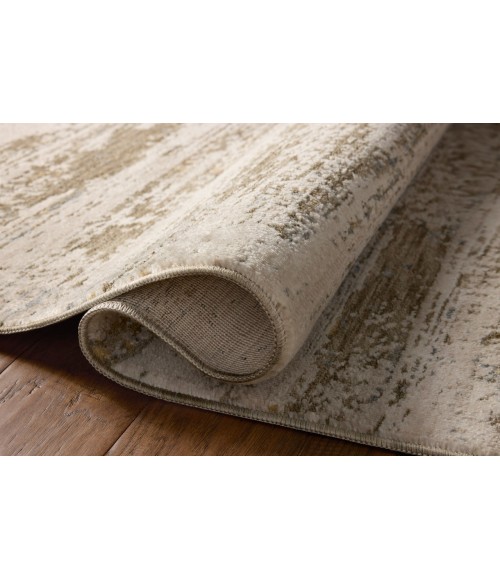 Loloi Nellie Lagoon / Dove NEL-04 18in. X 18in. Sample Rect. Rug