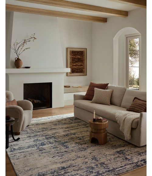 Loloi Nellie Dove / Blue NEL-05 6ft.-3in. X 9ft.-6in. Rect. Rug