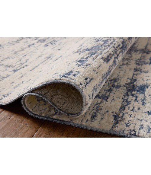 Loloi Nellie Dove / Blue NEL-05 6ft.-3in. X 9ft.-6in. Rect. Rug