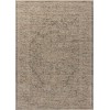 Loloi Newman Slate / Natural NEW-01 18in. X 18in. Sample Rect. Rug