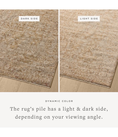 Loloi Newman Wheat / Natural NEW-02 18in. X 18in. Sample Rect. Rug