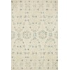 Loloi Norabel NOR-02 IVORY / GREY Area Rug 3 ft. 6 in. X 5 ft. 6 in. Rectangle