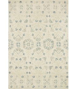 Loloi Norabel NOR-02 IVORY / GREY Area Rug 3 ft. 6 in. X 5 ft. 6 in. Rectangle