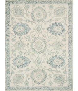 Loloi Norabel NOR-04 IVORY / BLUE Area Rug 2 ft. 6 in. X 9 ft. 9 in. Rectangle