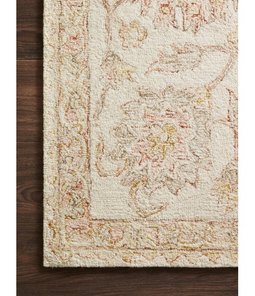 Loloi Norabel Ivory / Blush NOR-04 2 ft. 6 in. X 7 ft. 6 in. Rectangle Rug