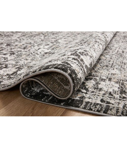 Loloi Odette Area Rug Loloi II Odette Charcoal / Silver 7'-10" x 10' Area Rug