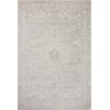 Loloi Odette ODT-02 Silver / Ivory Area Rug 9 ft. 2 in. X 9 ft. 2 in. Round
