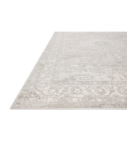 Loloi Odette ODT-02 Silver / Ivory Area Rug 7 ft. 10 in. X 7 ft. 10 in. Round