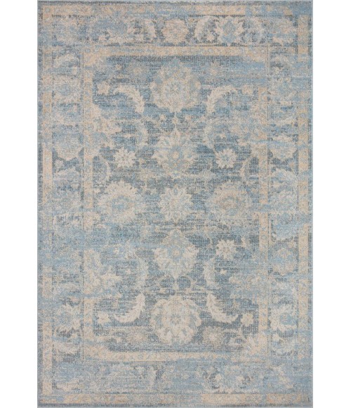 Loloi II Odette Sky / Beige 2'-7" x 8'-0" Runner Rug