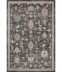 Loloi Odette ODT-04 Charcoal / Multi Area Rug 7 ft. 10 in. X 7 ft. 10 in. Round