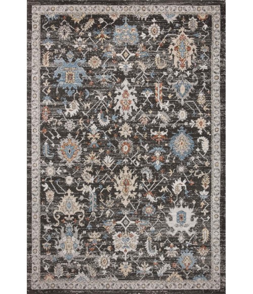 Loloi II Odette Charcoal / Multi 6'-7" x 9'-6" Area Rug