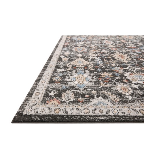 Loloi II Odette Charcoal / Multi 6'-7" x 9'-6" Area Rug
