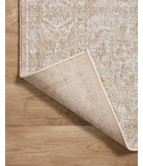 Loloi Odette Area Rug Loloi II Odette Beige / Silver 5'-3" x 5'-3" Round Accent Rug