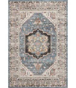 Loloi Odette ODT-06 Sky / Multi Area Rug 7 ft. 10 in. X 7 ft. 10 in. Round