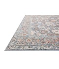 Loloi Odette Area Rug Loloi II Odette Sky / Rust 9'-2" x 9'-2" Round Area Rug
