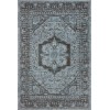 Loloi Odette ODT-08 Sky / Charcoal Area Rug 9 ft. 2 in. X 9 ft. 2 in. Round