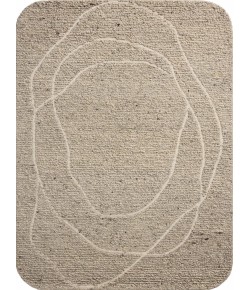 Loloi Otis Oatmeal / Ivory OTT-01 8 ft. 6 in. X 11 ft. 6 in. Rectangle Rug