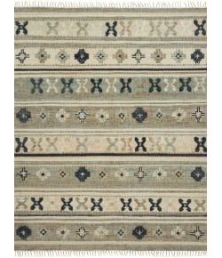 Loloi Owen OW-01 AQUA / INK Area Rug 7 ft. 9 in. X 9 ft. 9 in. Rectangle