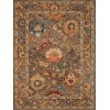 Loloi Padma PMA-01 CHARCOAL / MULTI Area Rug 3 ft. 0 in. X 3 ft. 0 in. Round