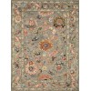 Loloi Padma PMA-01 GREY / MULTI Area Rug 3 ft. 0 in. X 3 ft. 0 in. Round