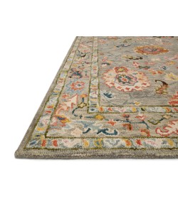 Loloi Padma PMA-01 GREY / MULTI Area Rug 3 ft. 0 in. X 3 ft. 0 in. Round