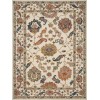 Loloi Padma PMA-01 WHITE / MULTI Area Rug 3 ft. 0 in. X 3 ft. 0 in. Round