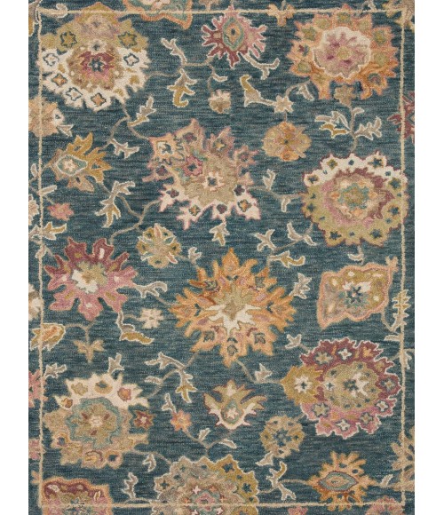 Loloi Padma Navy / Multi 2'-6" x 9'-9" Runner Rug