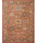 Loloi Padma Terracotta / Multi PMA-05 3 ft. X 3 ft. Round Rug