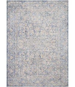 Loloi Pandora PAN-01 BLUE / GOLD Area Rug 2 ft. 6 in. X 12 ft. 0 in. Rectangle