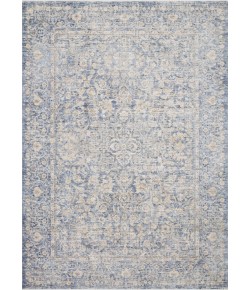 Loloi Pandora PAN-01 BLUE / GOLD Area Rug 7 ft. 10 in. X 7 ft. 10 in. Round