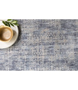 Loloi Pandora PAN-03 BLUE Area Rug 7 ft. 10 in. X 7 ft. 10 in. Round