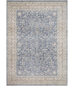 Loloi Pandora PAN-04 BLUE / IVORY Area Rug 9 ft. 6 in. X 12 ft. 5 in. Rectangle